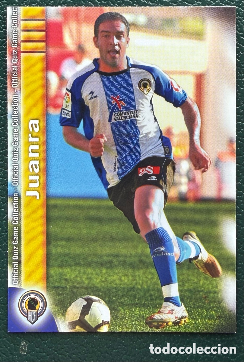 Cromos de F&uacute;tbol: 780 JUANRA HERCULES CF FICHAS ALBUM MUNDICROMO 2009 2010 09 10