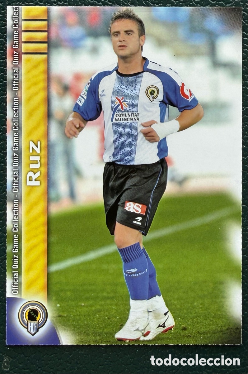 Cromos de F&uacute;tbol: 782 RUZ HERCULES CF FICHAS ALBUM MUNDICROMO 2009 2010 09 10