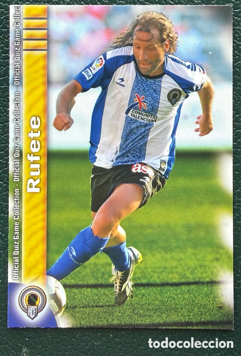 Cromos de F&uacute;tbol: 789 RUFETE HERCULES CF FICHAS ALBUM MUNDICROMO 2009 2010 09 10