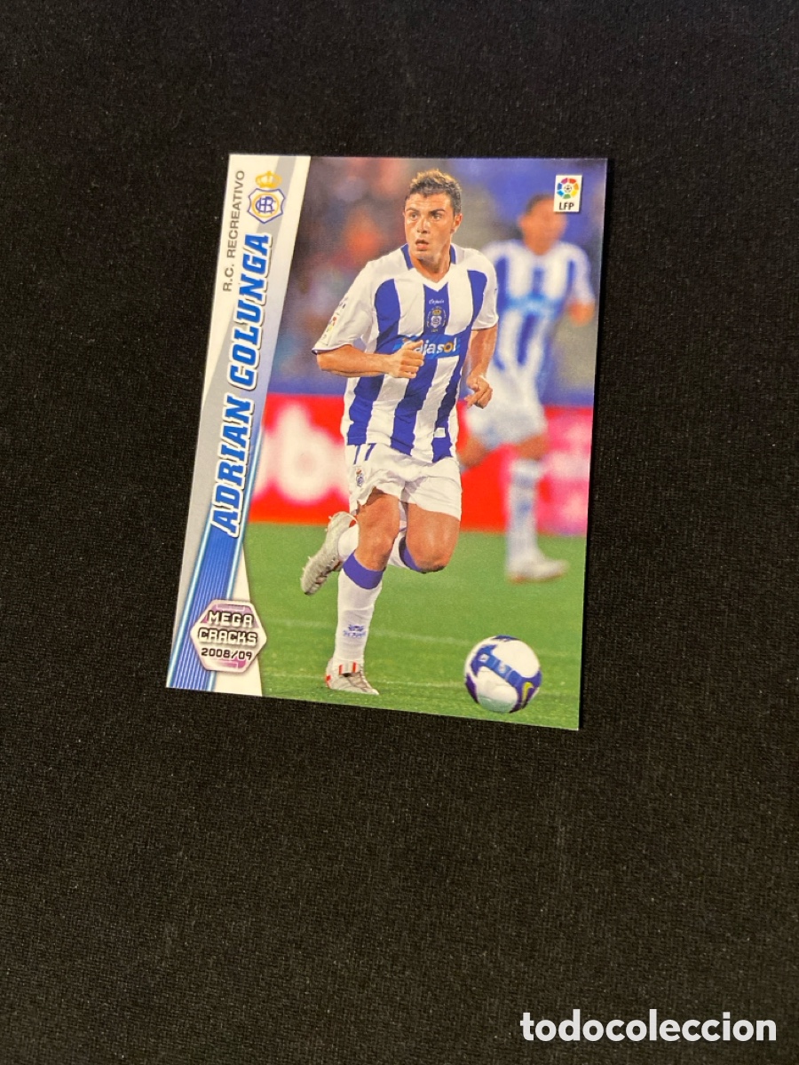 Cromos de F&uacute;tbol: ADRIAN COLUNGA 269 (RECREATIVO HUELVA)