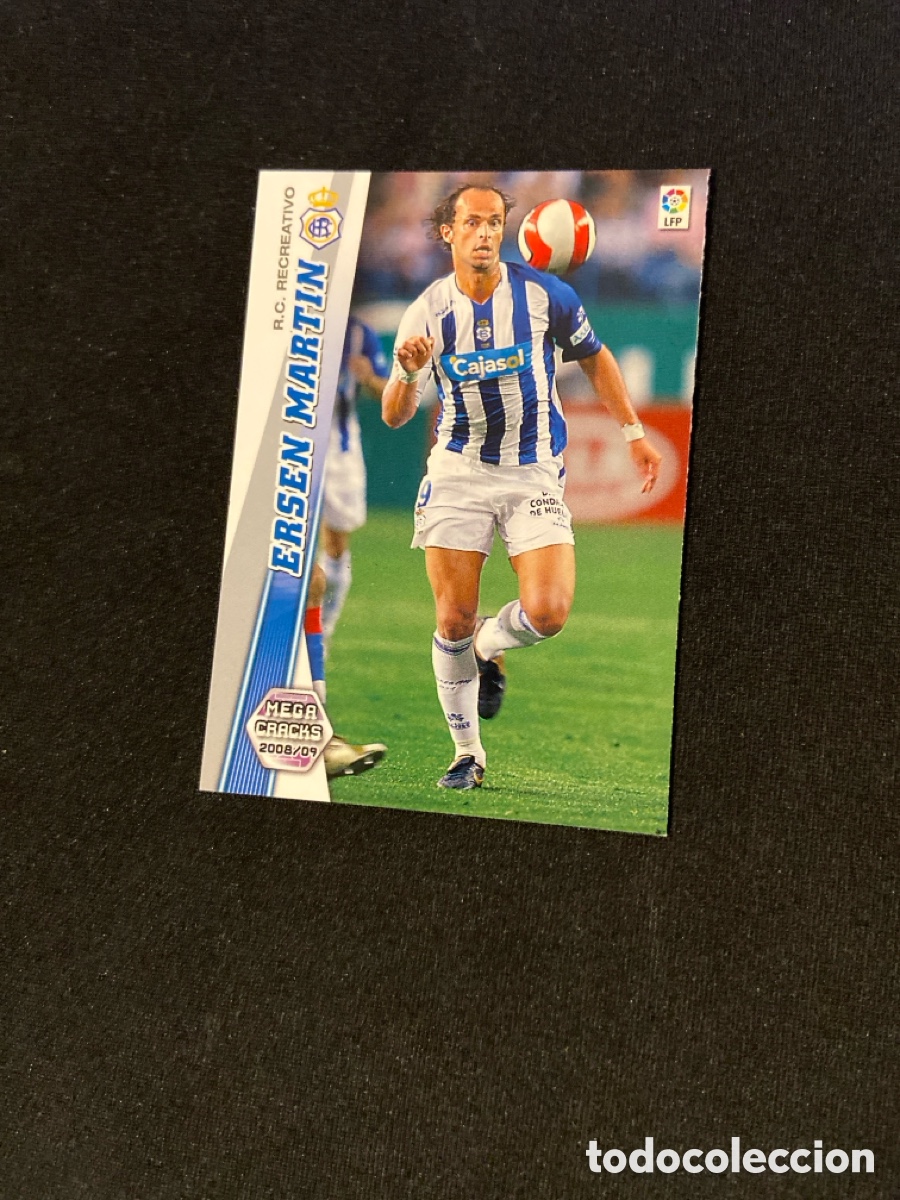 Cromos de F&uacute;tbol: ERSEN MARTIN 270 (RECREATIVO HUELVA)