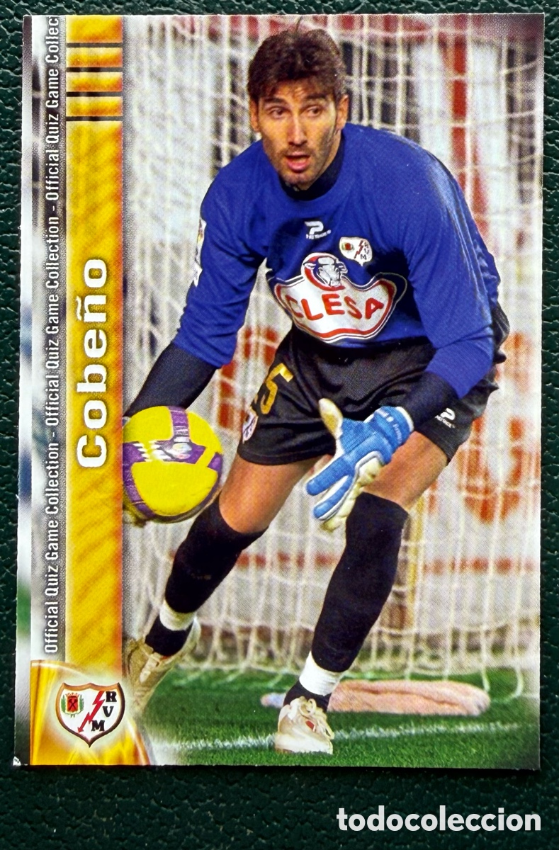 Football Stickers: 799 COBE&Ntilde;O RAYO VALLECANO FICHAS ALBUM MUNDICROMO 2009 2010 09 10