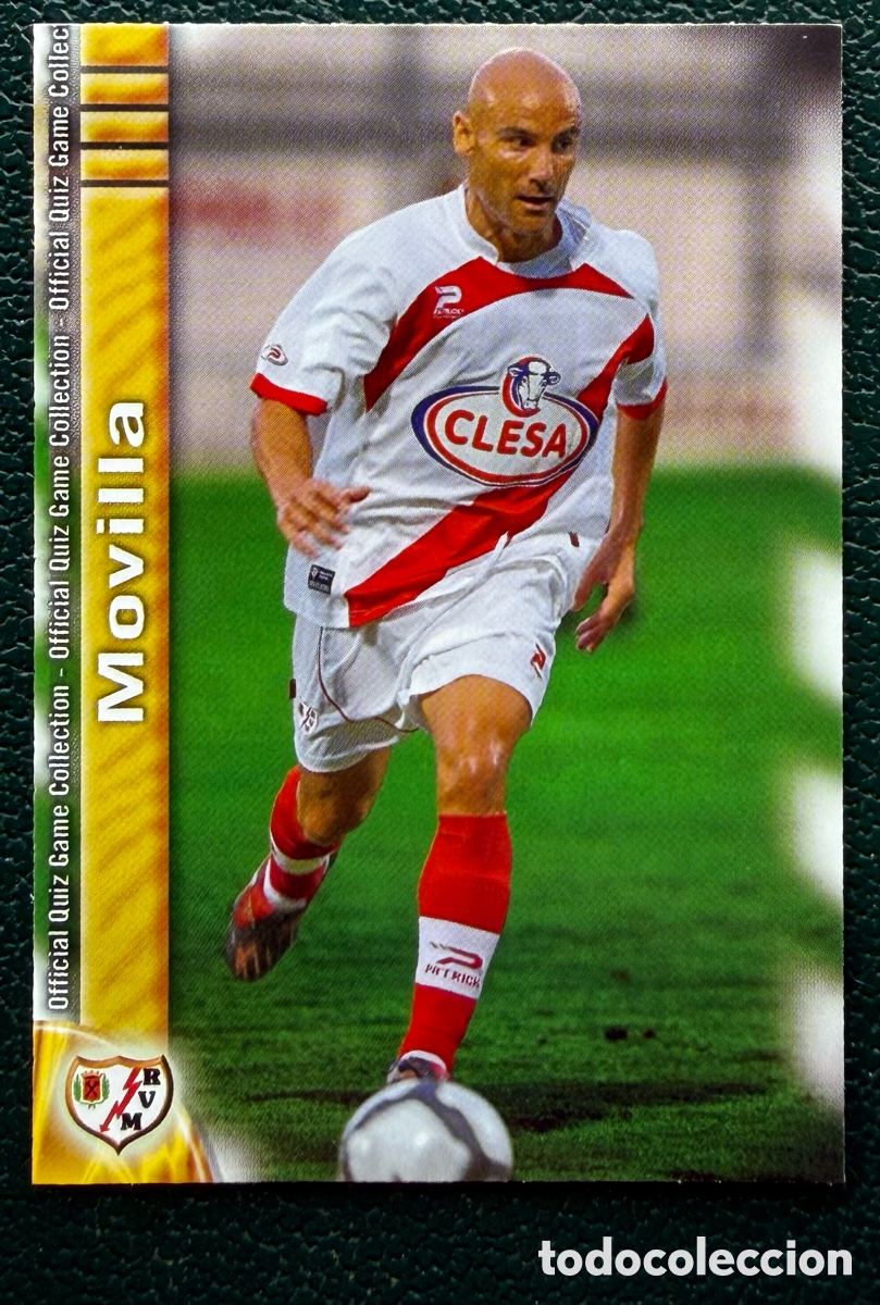 Football Stickers: 806 MOVILLA RAYO VALLECANO FICHAS ALBUM MUNDICROMO 2009 2010 09 10