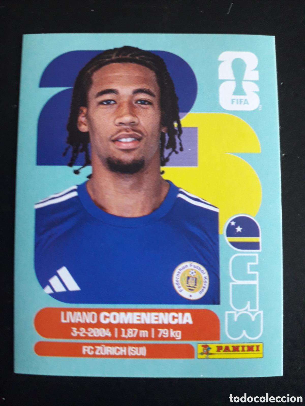 Cromos de F&uacute;tbol: COMENENCIA CURA&Ccedil;AO CUW 9 MUNDIAL F&Uacute;TBOL 2026 FIFA WORLD CUP PANINI SIN PEGAR PEDIDO M&Iacute;NIMO 3&euro;