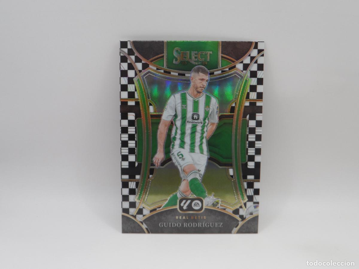 Cromos de F&uacute;tbol: 162 GUIDO RODRIGUEZ PARALELA CHECKERBOARD BETIS PANINI SELECT LIGA 2023 2024 23 24 PRIZM