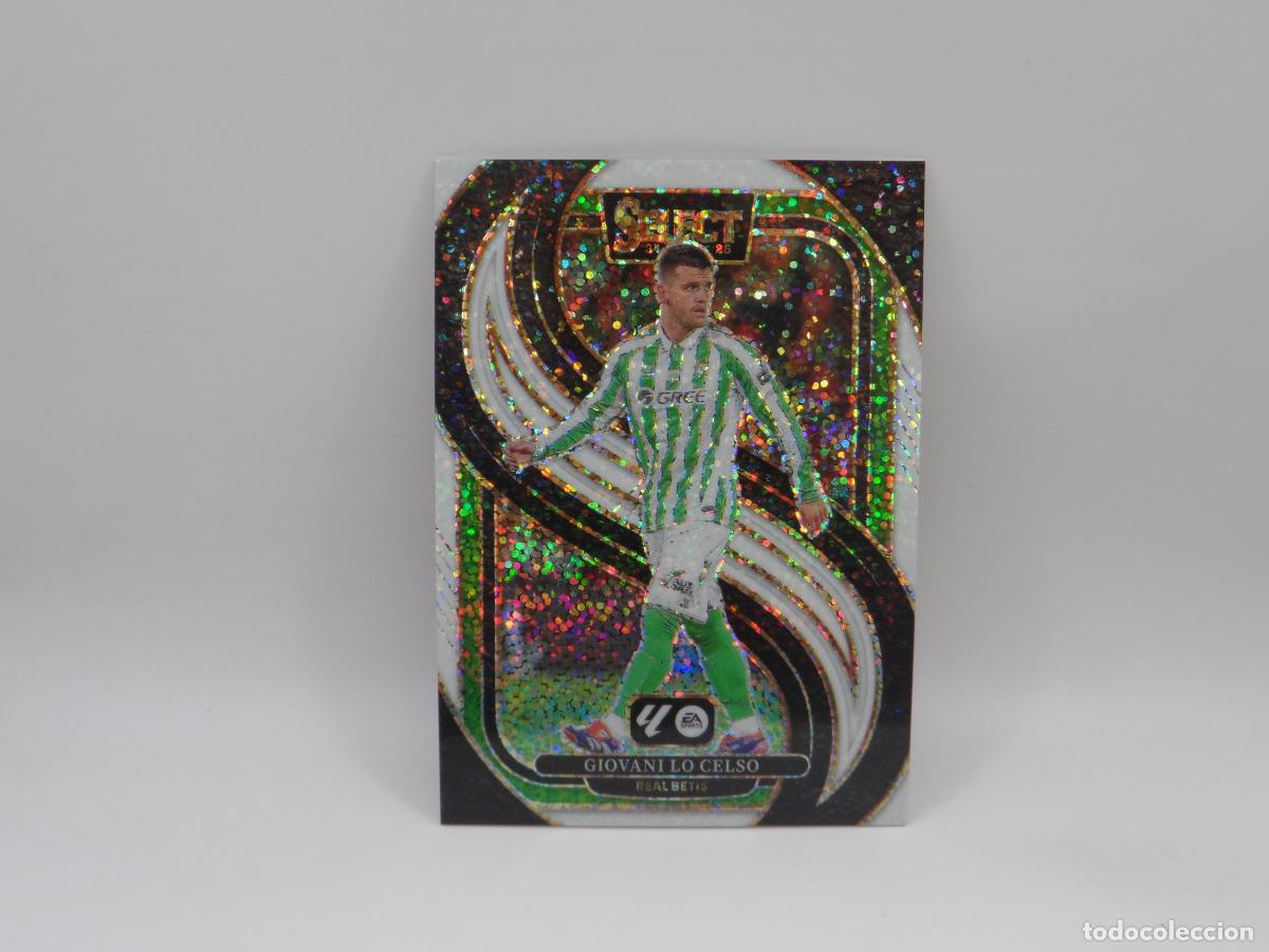 Cromos de F&uacute;tbol: 138 LO CELSO PARALELA WHITE SPARKLE PRIZM BETIS PANINI SELECT 2024 2025 24 25