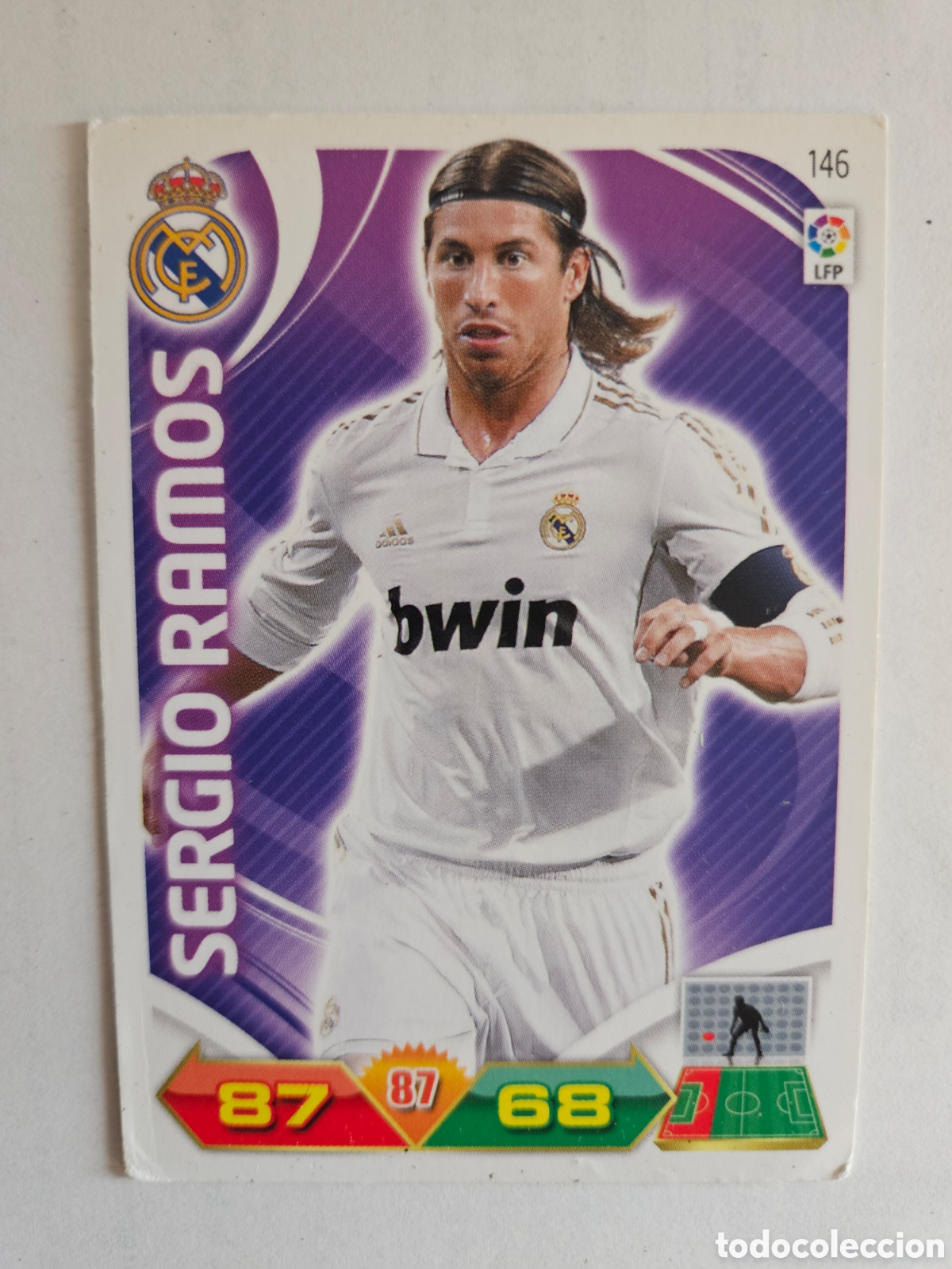 Cromos de F&uacute;tbol: Real Madrid 146 SERGIO RAMOS Adrenalyn 2011-12