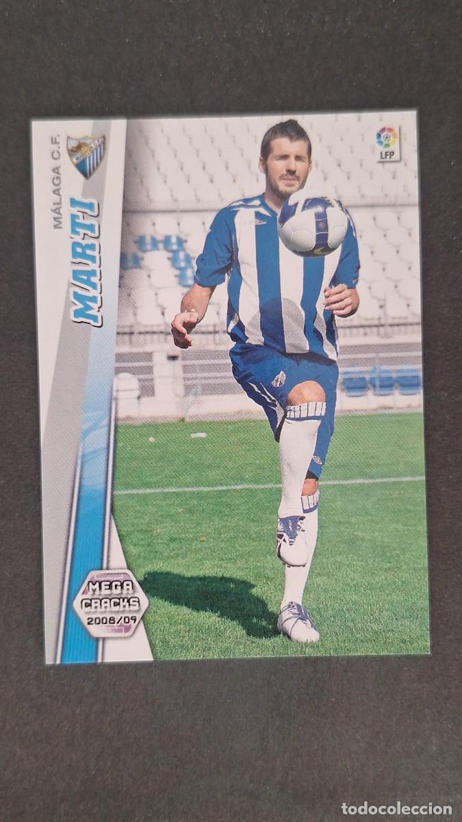 Cartes &agrave; collectionner de Football: L1 MARTI MALAGA C. F. 176 PANINI MEGACRACKS 2008 2009 08 09