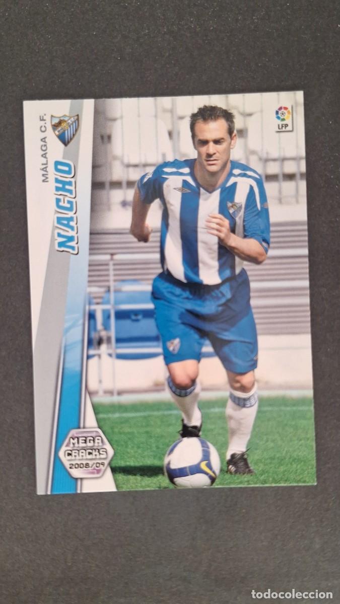 Cartes &agrave; collectionner de Football: L1 NACHO MALAGA C. F. 177 PANINI MEGACRACKS 2008 2009 08 09