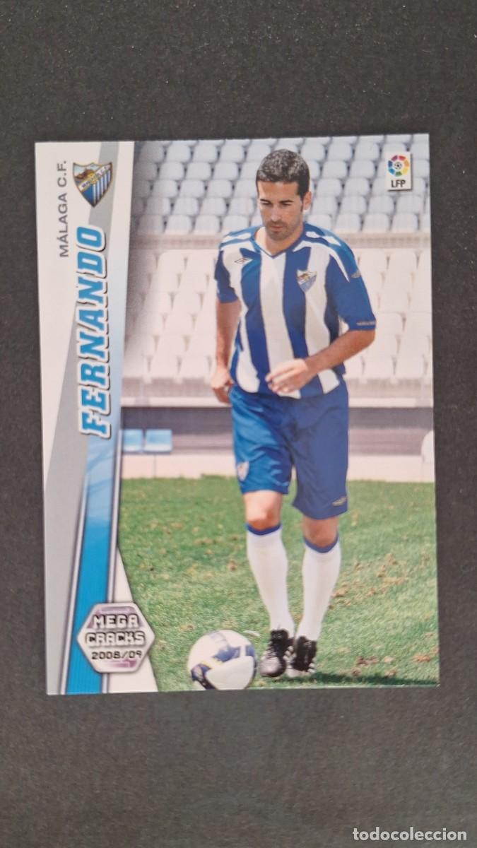 Cromos de F&uacute;tbol: L1 FERNANDO MALAGA C. F. 178 PANINI MEGACRACKS 2008 2009 08 09