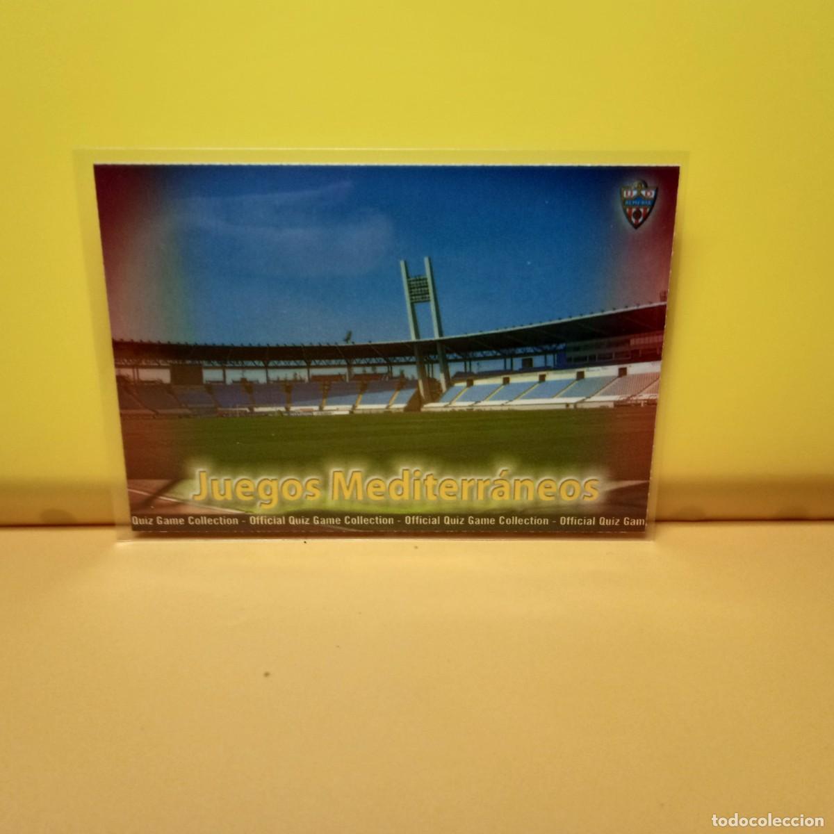Cromos de F&uacute;tbol: MUNDICROMO 2009 2010 09 10 U.D ALMER&Iacute;A ESTADIO JUEGOS MEDITERR&Aacute;NEOS 272 BRILLO LISO