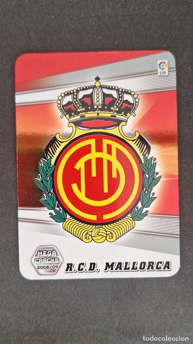 Cromos de F&uacute;tbol: L1 ESCUDO R. C. D. MALLORCA 181 PANINI MEGACRACKS 2008 2009 08 09