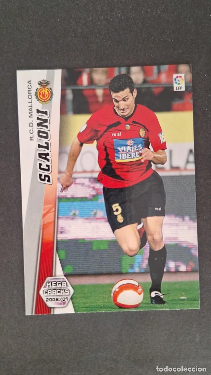 Cromos de F&uacute;tbol: L1 SCALONI R. C. D. MALLORCA 184 PANINI MEGACRACKS 2008 2009 08 09