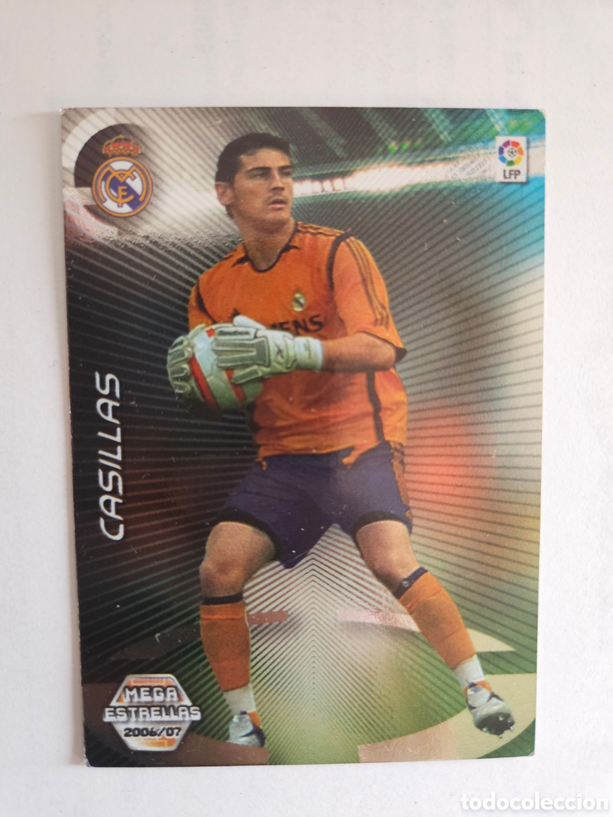 Cromos de F&uacute;tbol: 361 CASILLAS REAL MADRID MEGA ESTRELLAS MEGACRACKS 2006 2007