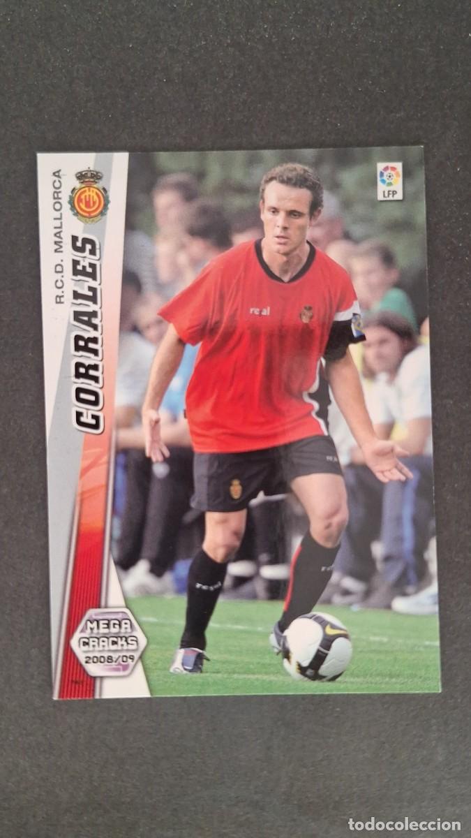 Cromos de F&uacute;tbol: L1 CORRALES R. C. D. MALLORCA 186 PANINI MEGACRACKS 2008 2009 08 09