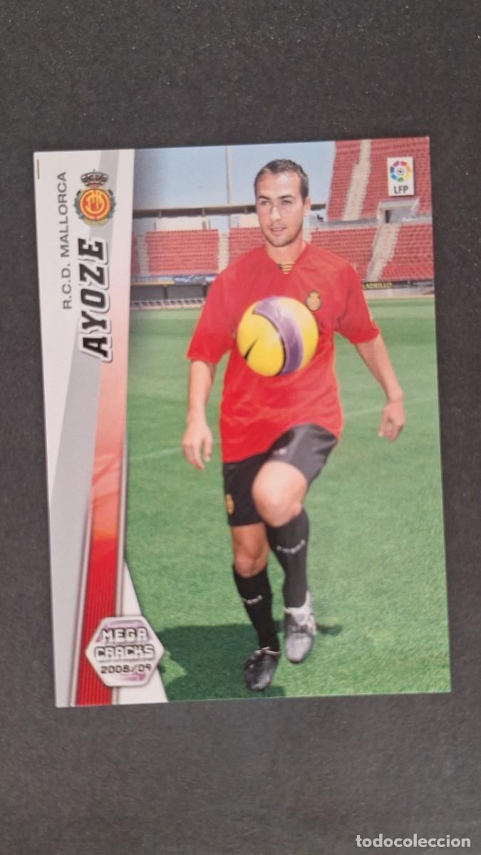 Cromos de F&uacute;tbol: L1 AYOZE R. C. D. MALLORCA 188 PANINI MEGACRACKS 2008 2009 08 09