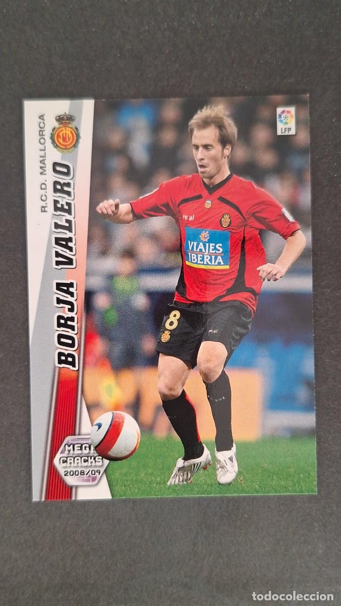 Cromos de F&uacute;tbol: L1 BORJA VALERO R. C. D. MALLORCA 190 PANINI MEGACRACKS 2008 2009 08 09