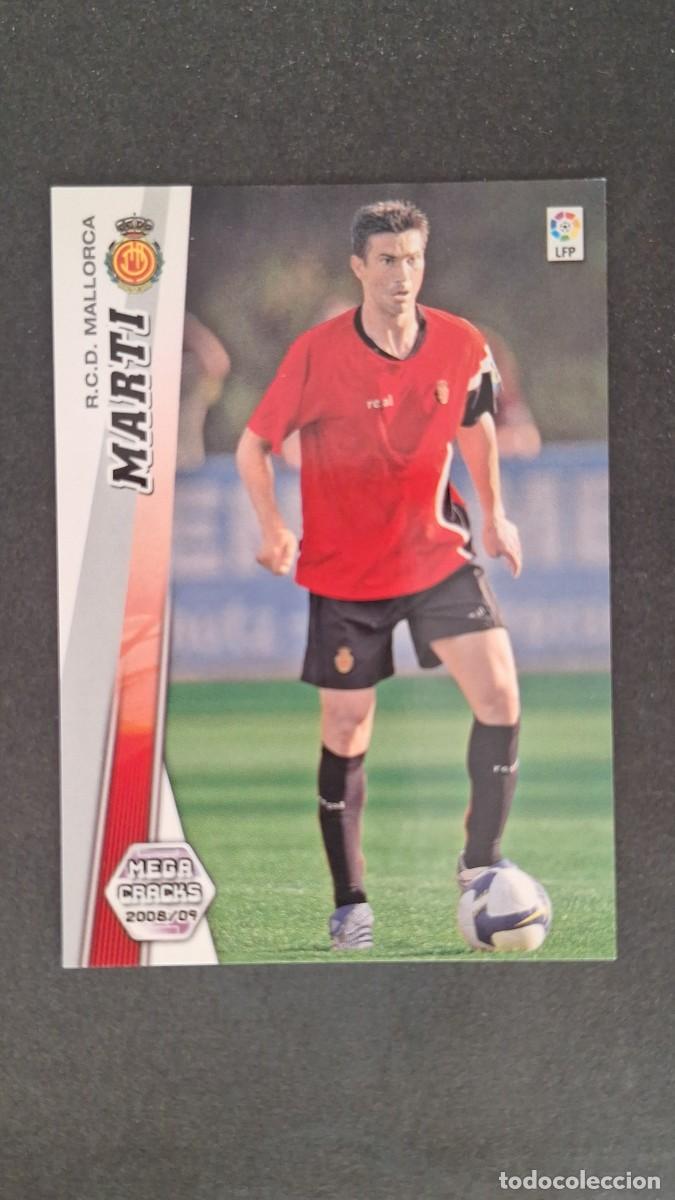 Cromos de F&uacute;tbol: L1 MARTI R. C. D. MALLORCA 191 PANINI MEGACRACKS 2008 2009 08 09
