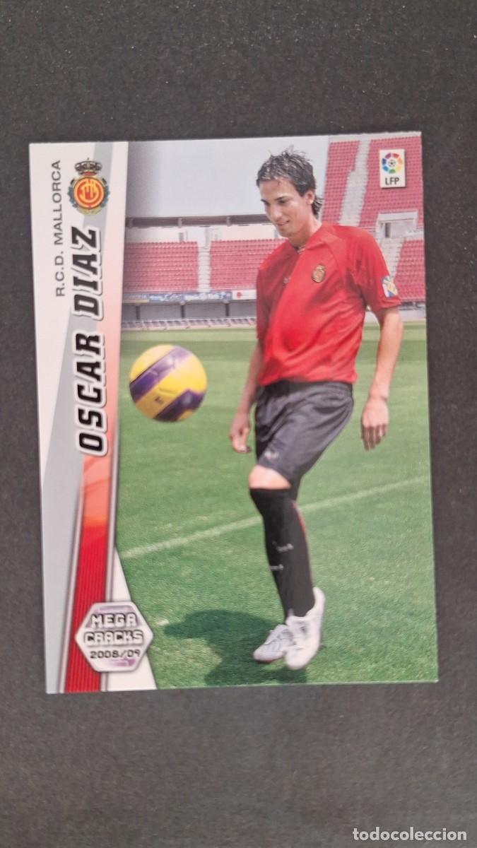 Figurine di Calcio: L1 OSCAR DIAZ R. C. D. MALLORCA 195 PANINI MEGACRACKS 2008 2009 08 09