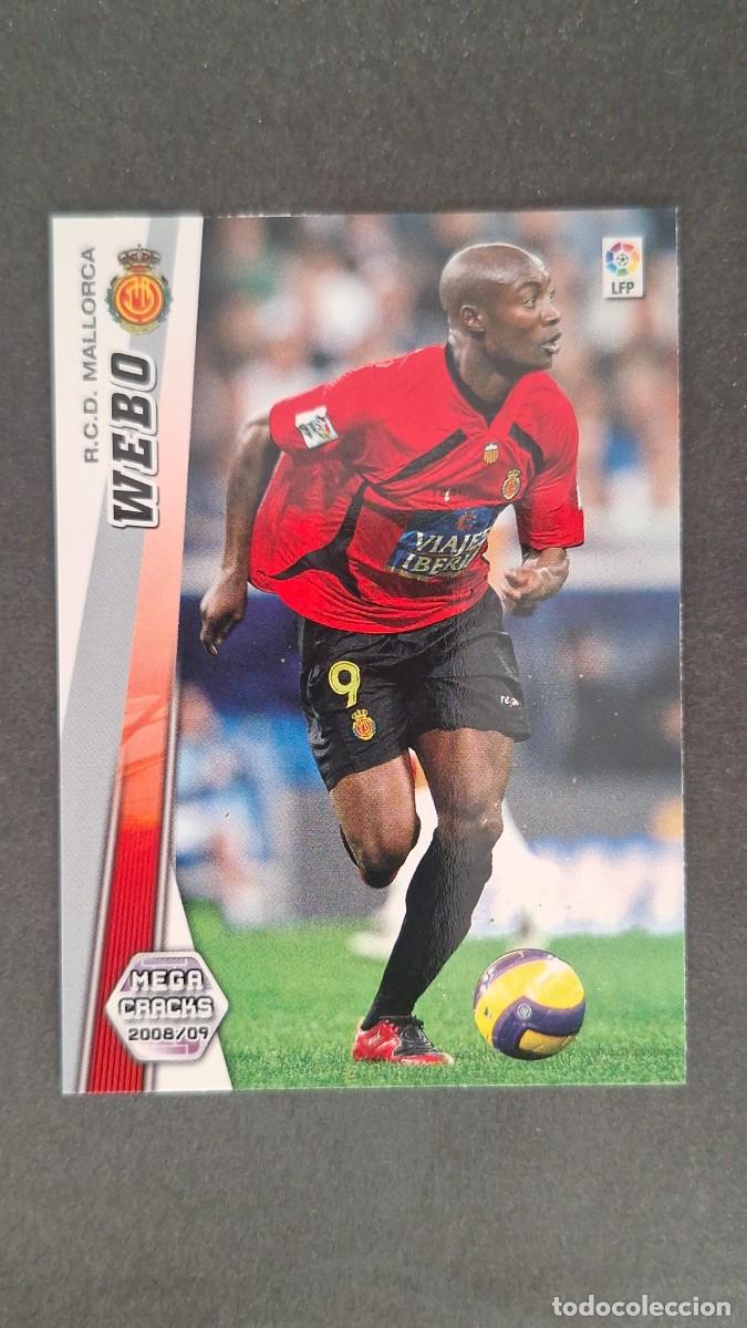 Figurine di Calcio: L1 WEBO R. C. D. MALLORCA 197 PANINI MEGACRACKS 2008 2009 08 09