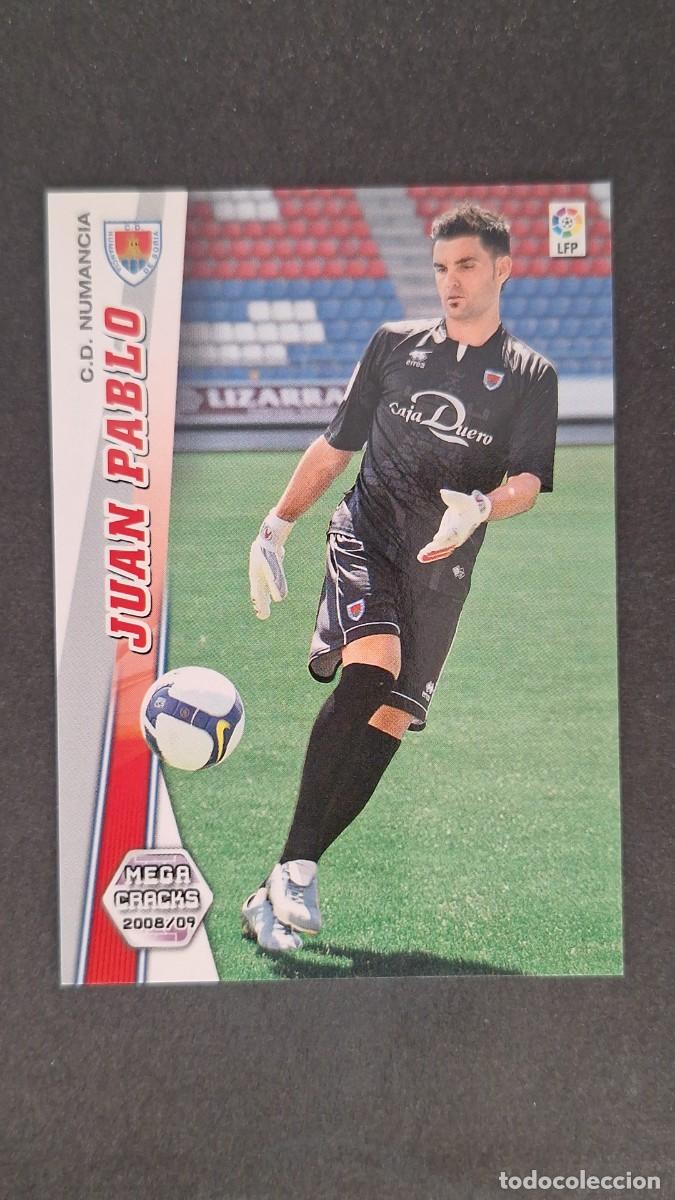 Figurine di Calcio: L1 JUAN PABLO C. D. NUMANCIA 200 PANINI MEGACRACKS 2008 2009 08 09