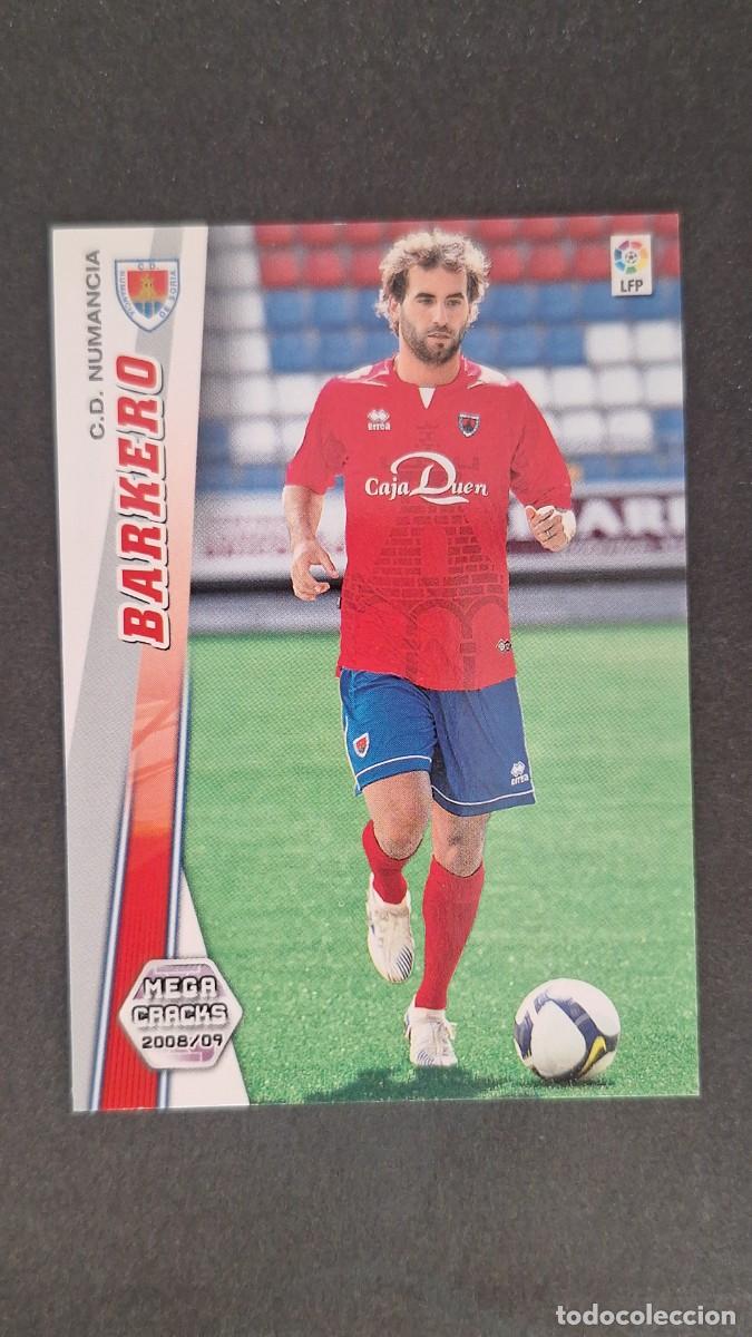 Cromos de Futebol: L1 BARKERO C. D. NUMANCIA 209 PANINI MEGACRACKS 2008 2009 08 09