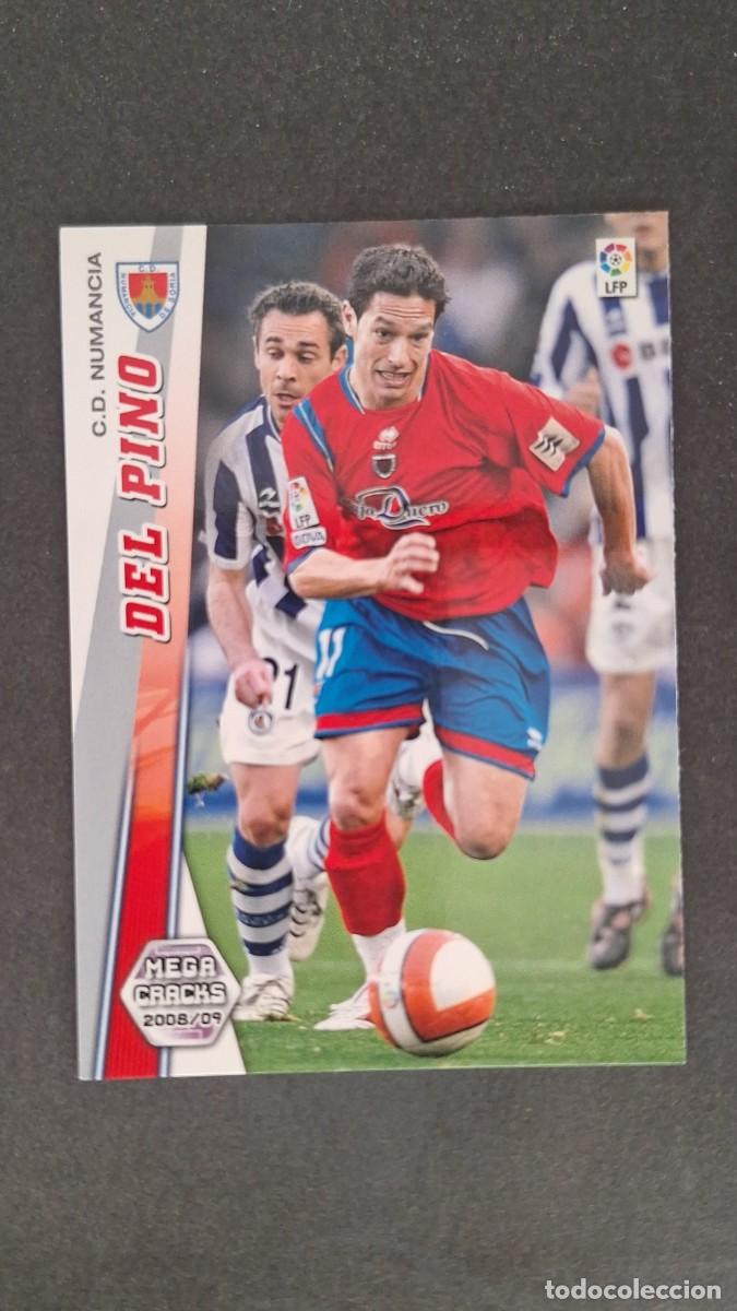 Cromos de Futebol: L1 DEL PINO C. D. NUMANCIA 210 PANINI MEGACRACKS 2008 2009 08 09