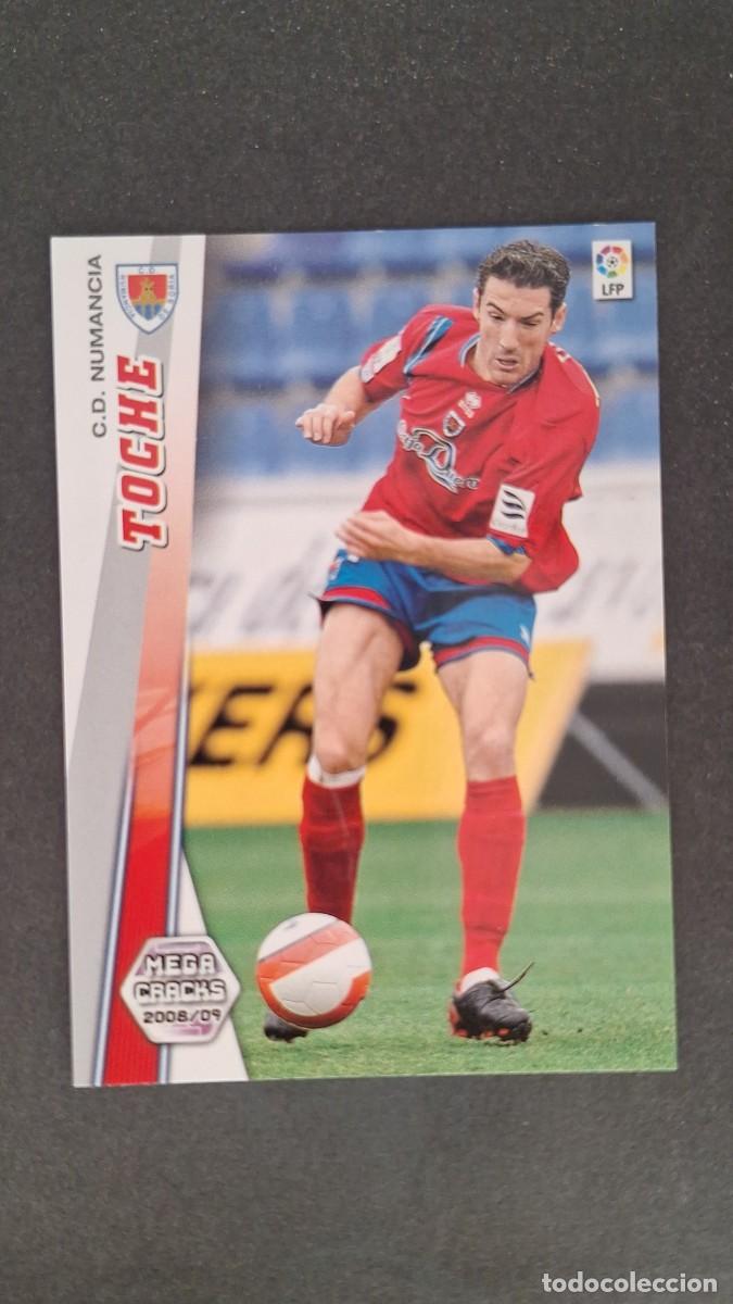 Cromos de F&uacute;tbol: L1 TOCHE C. D. NUMANCIA 215 PANINI MEGACRACKS 2008 2009 08 09