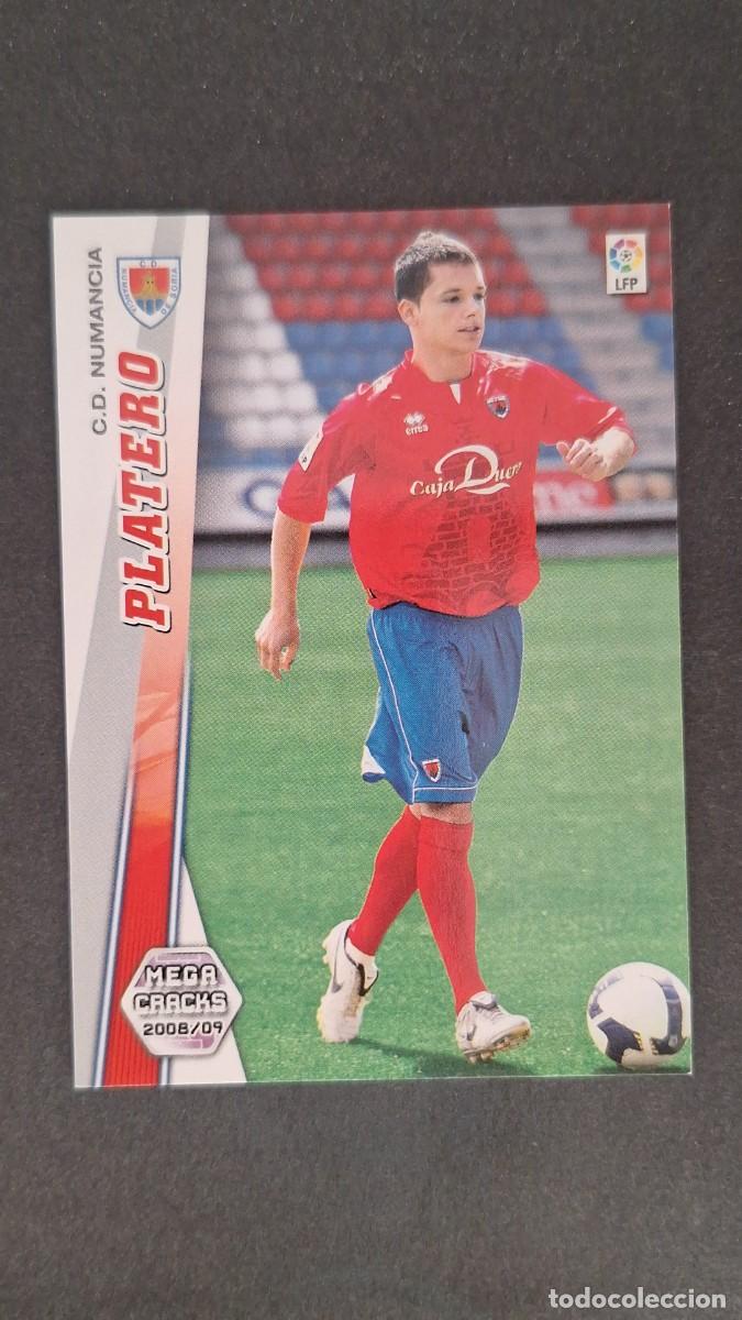 Cromos de F&uacute;tbol: L1 PLATERO C. D. NUMANCIA 216 PANINI MEGACRACKS 2008 2009 08 09
