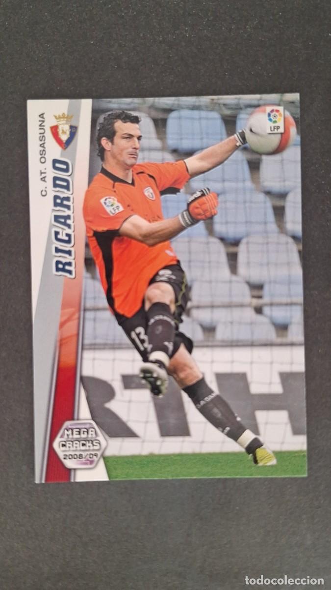 Cromos de F&uacute;tbol: L1 RICARDO C. A. OSASUNA 218 PANINI MEGACRACKS 2008 2009 08 09