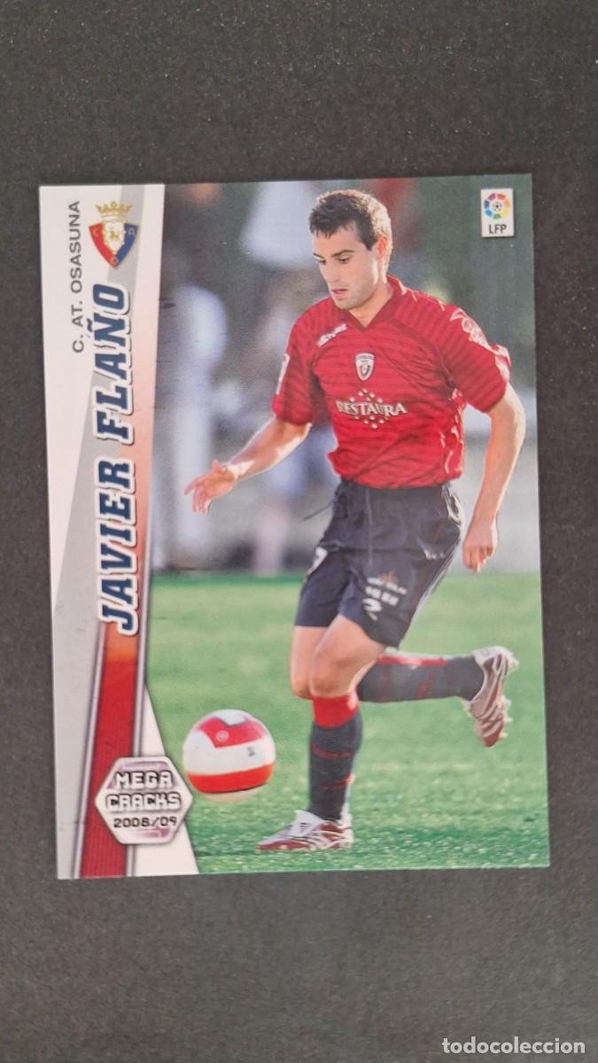 Cromos de F&uacute;tbol: L1 JAVIER FLA&Ntilde;O C. A. OSASUNA 220 PANINI MEGACRACKS 2008 2009 08 09