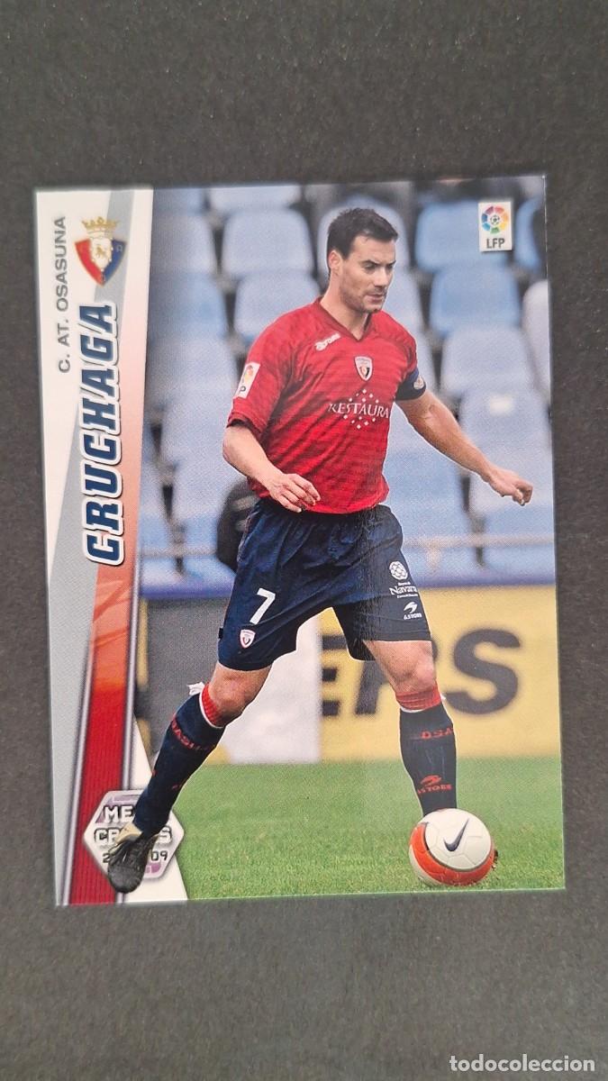 Cromos de F&uacute;tbol: L1 CRUCHAGA C. A. OSASUNA 221 PANINI MEGACRACKS 2008 2009 08 09
