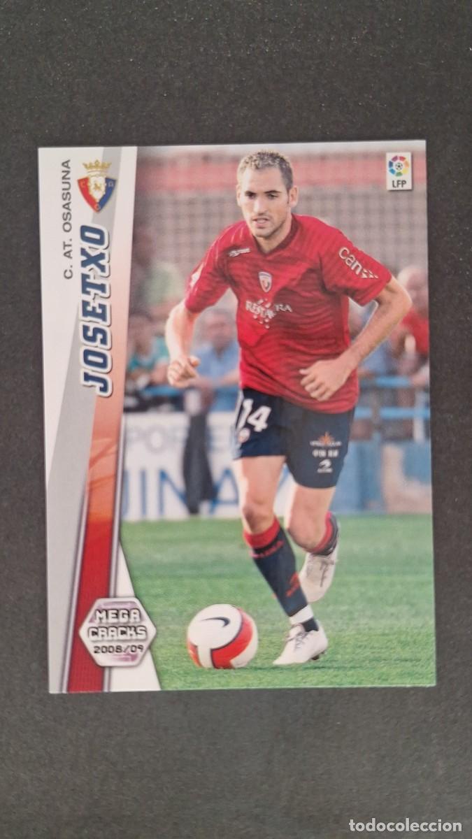 Cromos de F&uacute;tbol: L1 JOSETXO C. A. OSASUNA 223 PANINI MEGACRACKS 2008 2009 08 09