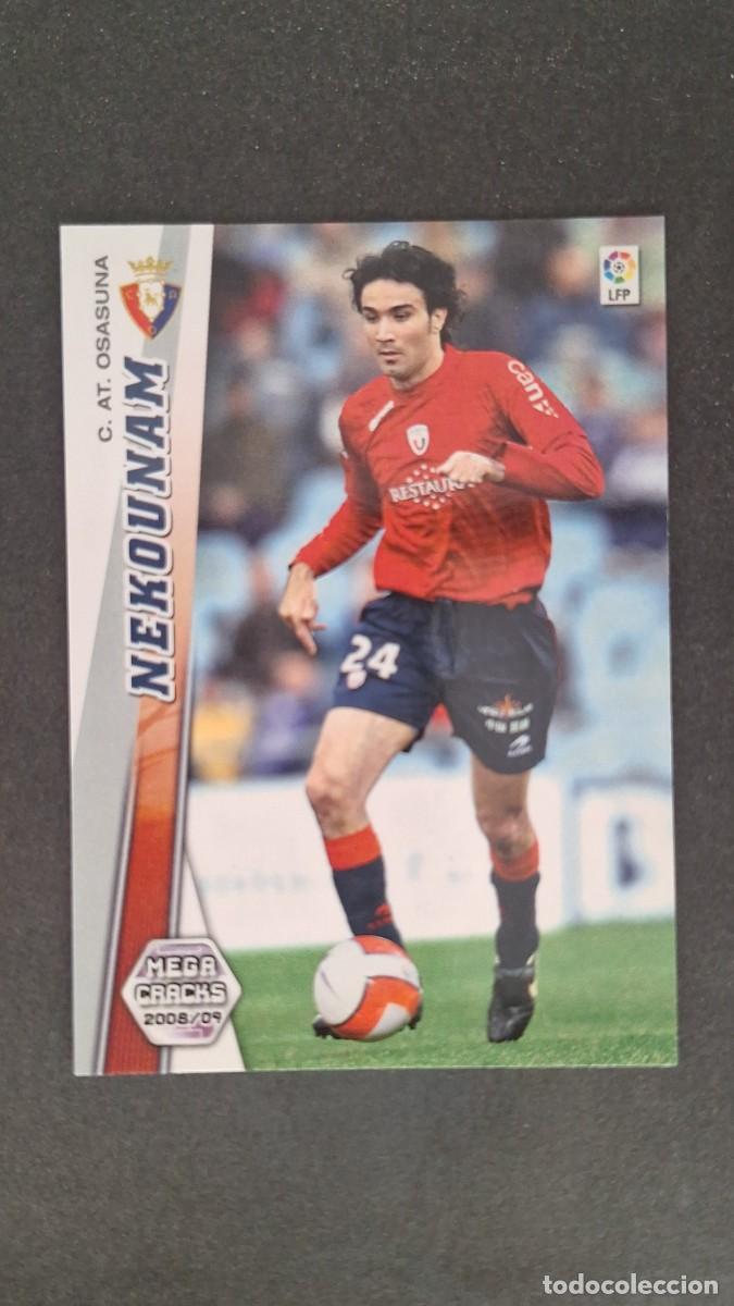 Cromos de F&uacute;tbol: L1 NEKOUNAM C. A. OSASUNA 225 PANINI MEGACRACKS 2008 2009 08 09