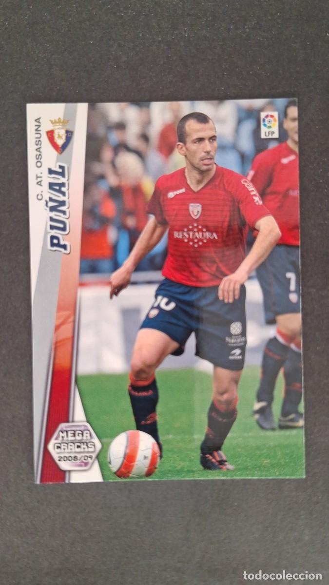 Cromos de F&uacute;tbol: L1 PU&Ntilde;AL C. A. OSASUNA 226 PANINI MEGACRACKS 2008 2009 08 09
