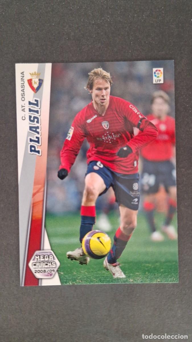 Cromos de F&uacute;tbol: L1 PLASIL C. A. OSASUNA 228 PANINI MEGACRACKS 2008 2009 08 09