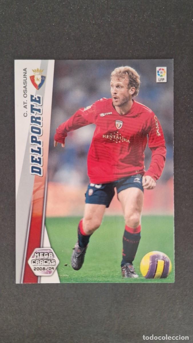 Cromos de F&uacute;tbol: L1 DELPORTE C. A. OSASUNA 230 PANINI MEGACRACKS 2008 2009 08 09