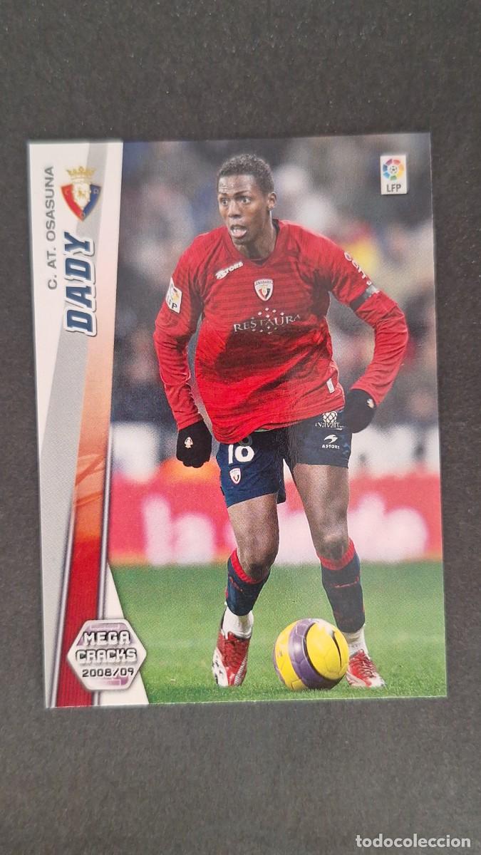 Cromos de F&uacute;tbol: L1 DADY C. A. OSASUNA 231 PANINI MEGACRACKS 2008 2009 08 09
