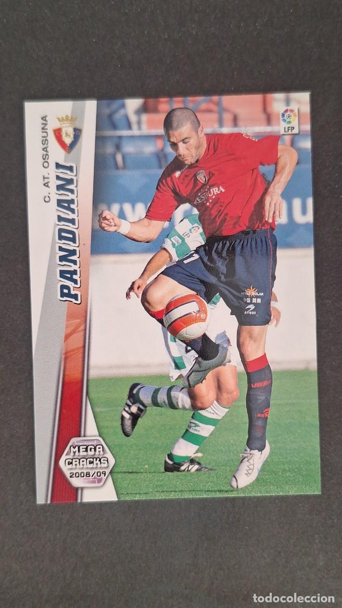 Cromos de F&uacute;tbol: L1 PANDIANI C. A. OSASUNA 232 PANINI MEGACRACKS 2008 2009 08 09