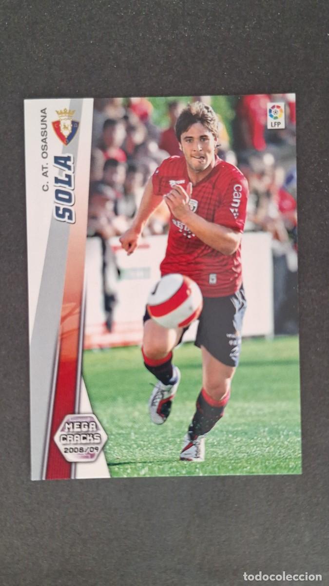 Cromos de F&uacute;tbol: L1 SOLA C. A. OSASUNA 233 PANINI MEGACRACKS 2008 2009 08 09