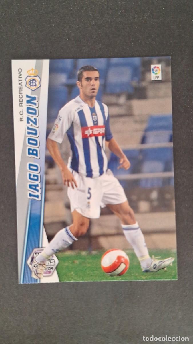 Cromos de F&uacute;tbol: L1 IAGO BOUZON RECREATIVO DE HUELVA 256 PANINI MEGACRACKS 2008 2009 08 09