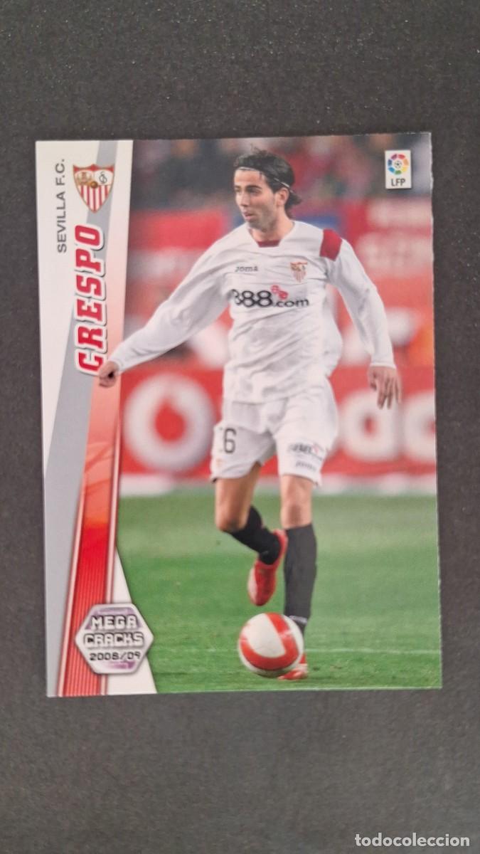 Cromos de F&uacute;tbol: L1 CRESPO SEVILLA F. C. 273 PANINI MEGACRACKS 2008 2009 08 09