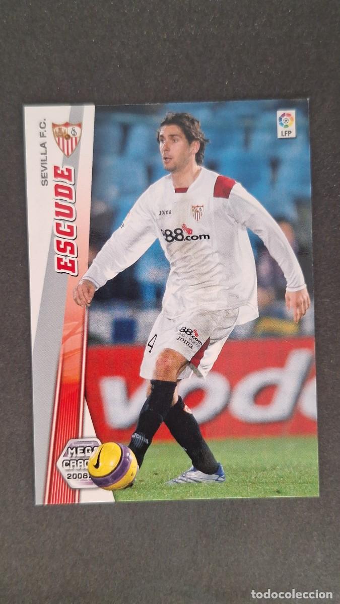 Cromos de F&uacute;tbol: L1 ESCUDE SEVILLA F. C. 274 PANINI MEGACRACKS 2008 2009 08 09