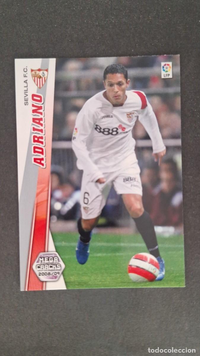 Cromos de f&uacute;tbol: L1 ADRIANO SEVILLA F. C. 278 PANINI MEGACRACKS 2008 2009 08 09