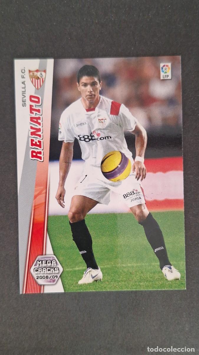 Cromos de f&uacute;tbol: L1 RENATO SEVILLA F. C. 281 PANINI MEGACRACKS 2008 2009 08 09
