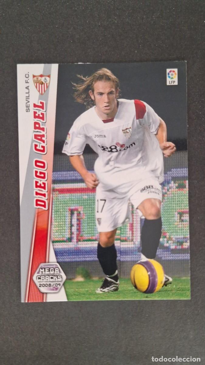 Football Stickers: L1 DIEGO CAPEL SEVILLA F. C. 285 PANINI MEGACRACKS 2008 2009 08 09