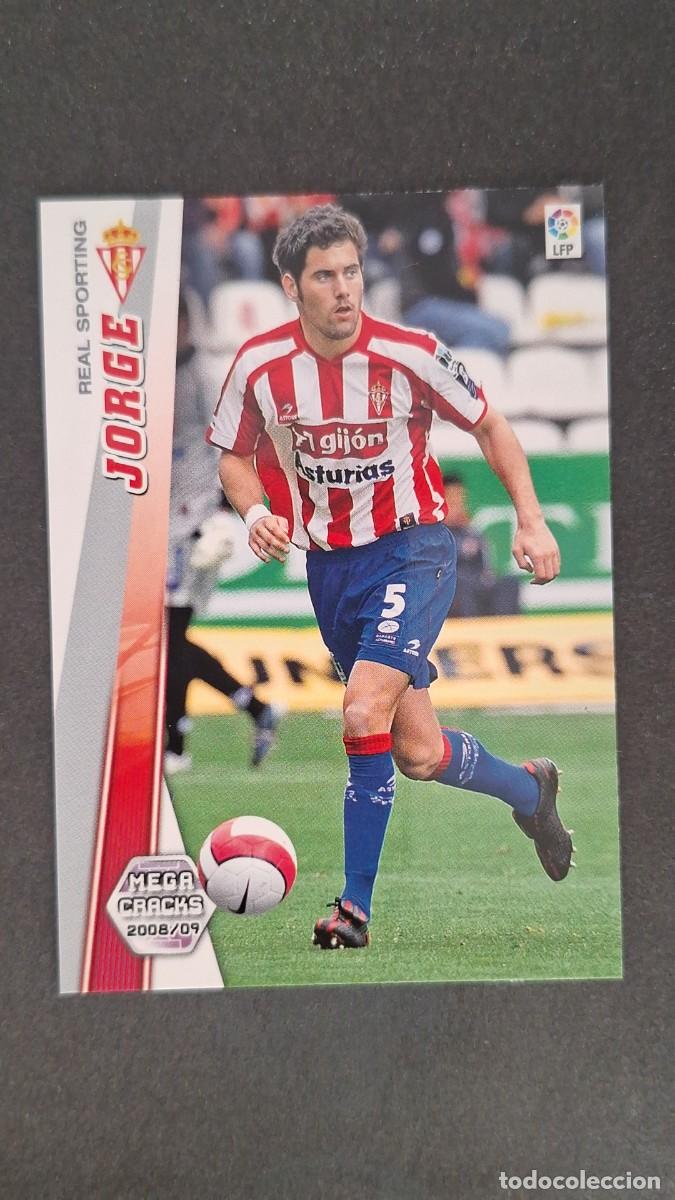 Cromos de F&uacute;tbol: L1 JORGE SPORTING DE GIJON 292 PANINI MEGACRACKS 2008 2009 08 09