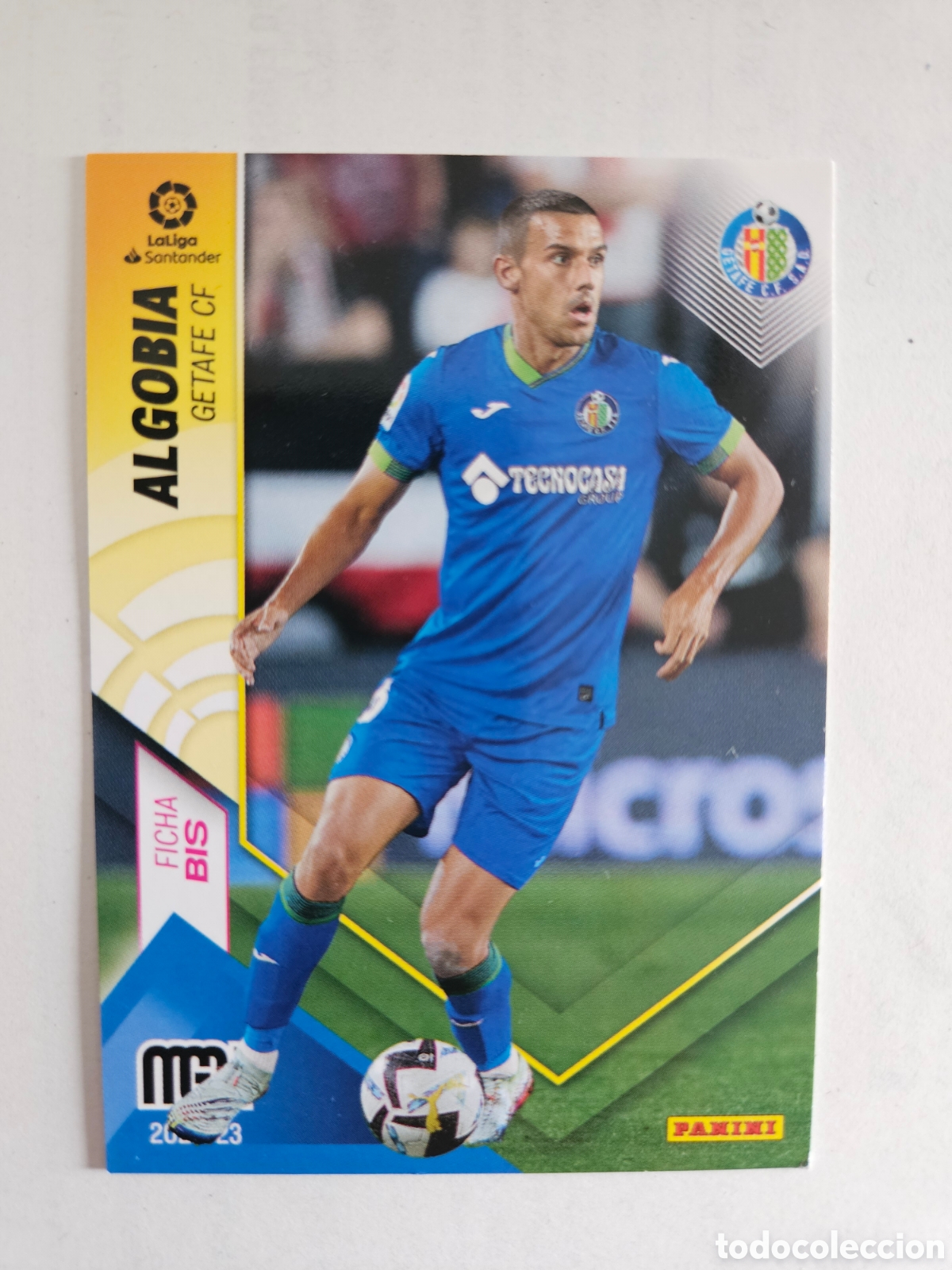 Cromos de F&uacute;tbol: 182 Bis - Algobia - Getafe - Ficha Bis - MGK Megacracks 2022 2023 22 23 - PANINI