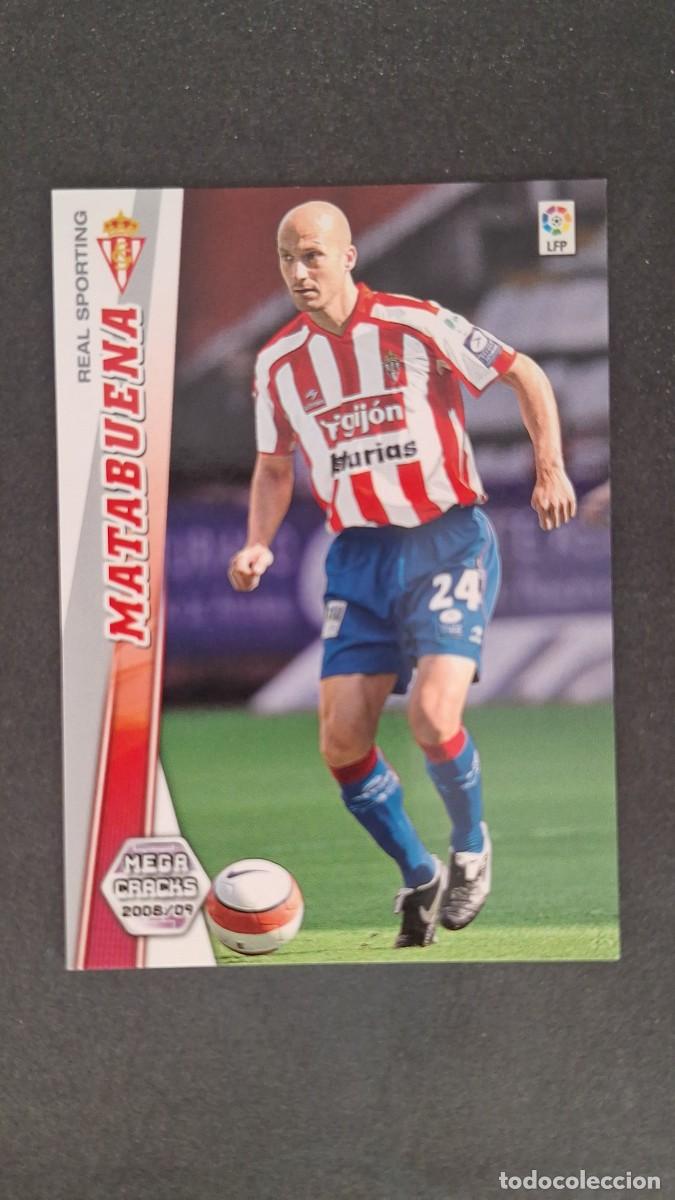 Cromos de F&uacute;tbol: L1 MATABUENA SPORTING DE GIJON 297 PANINI MEGACRACKS 2008 2009 08 09