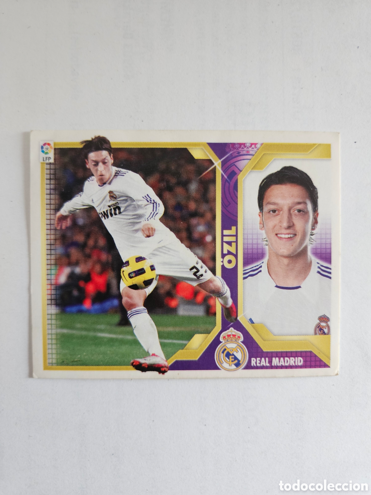 Cromos de F&uacute;tbol: &Ouml;ZIL REAL MADRID LIGA ESTE 2011 2012 11 12 NUNCA PEGADO SIN PEGAR